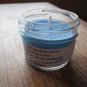 4 Oz Handcrafted Blue Round Cool Waters Soy Candle