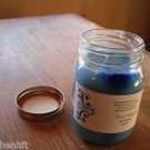 Handcrafted 100% Jarred Blue Round Soy Candle-Cool Waters