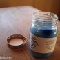 Handcrafted 100% Jarred Blue Round Soy Candle-Cool Waters
