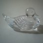 VINTAGE Waterford Mallard Duck Crystal paperweight figurine!