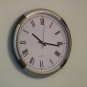 6078-1 white wall clock