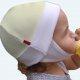 100% Merino Wool, Organic Cotton Lined Baby Flapped Hats