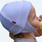 100% Organic Cotton Baby & Toddler Hats With Ear Flaps(L, Blue)
