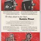 Kodak 8mm camera projector Christmas Cine-Kodak Kodascope'50s print advertisement ad 1953