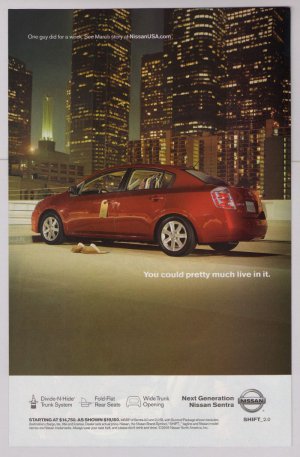 nissan sentra ad