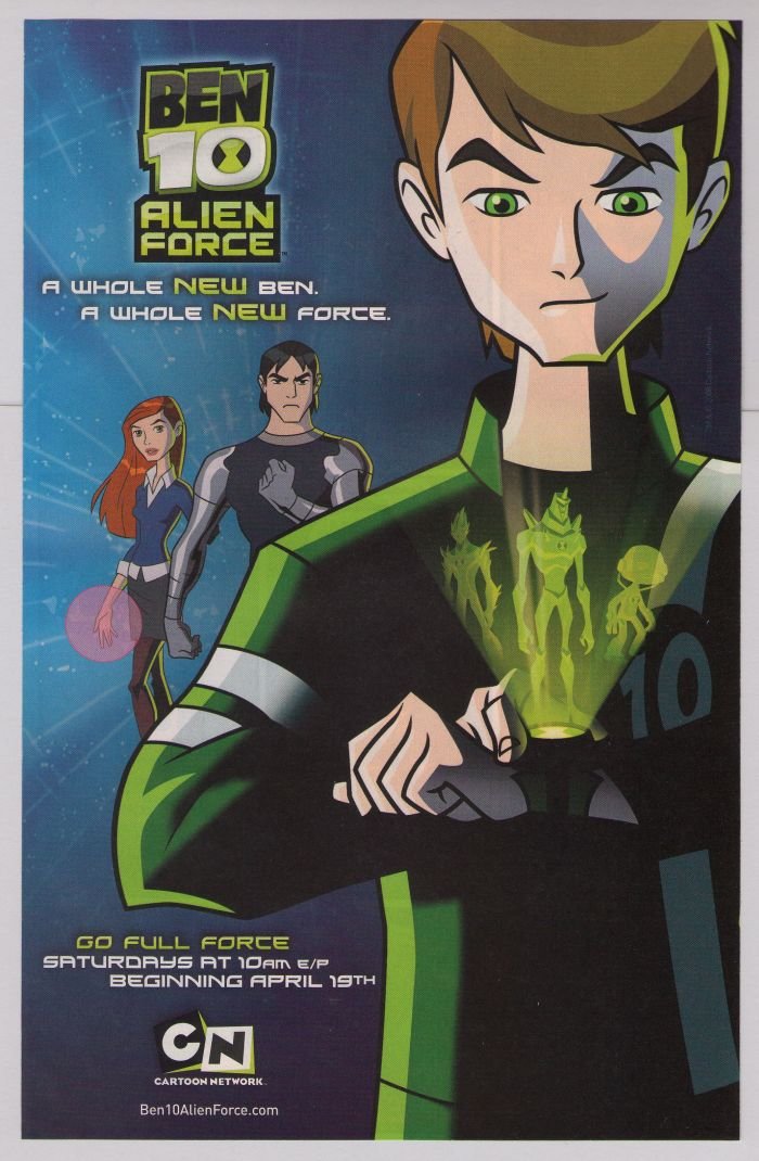 Ben 10: Alien Force Logo, cartoon network, miscellaneous, game