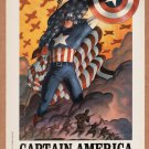 John Cassaday PRINT AD Captain America The New Deal mini-poster page Marvel 2002