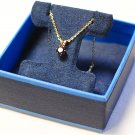 Beautiful Black Diamond Gold Pendant - FREE SHIPPING
