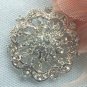 Rhinestone crystal bridal  brooch pin 002