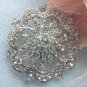 Rhinestone crystal bridal brooch pin 002