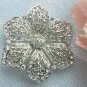Rhinestone crystal bridal brooch pin 003