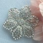 Rhinestone crystal bridal brooch pin 003