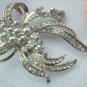 Rhinestone crystal bridal brooch pin 006