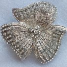 Rhinestone crystal bridal  brooch pin 009