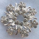 Rhinestone crystal bridal  brooch pin 010