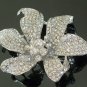 Rhinestone crystal bridal  brooch pin 012