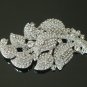 Rhinestone crystal bridal  brooch pin 013