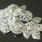 Rhinestone crystal bridal  brooch pin 014