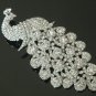 Rhinestone crystal bridal  brooch pin 015
