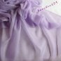 Lightest & Thinnest Ring through see through pure cashmere shawl 300's yarn count Lt. Purple