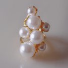 Pearl beads ring 001