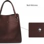 Cowhide genuine leather rivet Pearl color series handbag color Pearl Brown