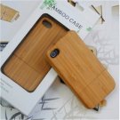 Genuine Bamboo wood hard cover case for iphone 4 / 4s