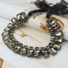 Fashion khaki stone necklace