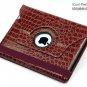 iPad 2 Crocodile 360&Acirc;&deg; Rotating Leather Case Smart Cover W/ Swivel Stand Brown color
