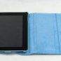 iPad 2 Crocodile 360&Acirc;&deg; Rotating Leather Case Smart Cover W/ Swivel Stand Aqua color