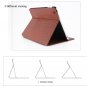 iPad 2 Cowhide Genuine Leather Crocodile Case Smart Cover Red color