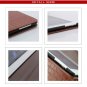 iPad 2 Cowhide Genuine Leather Crocodile Case Smart Cover Black color