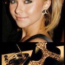 Crystal stone with Black  color earring #2
