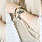 Weave metal wide Bracelet