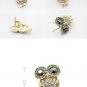 Fashion owl style crystal stone earring # 7