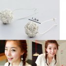 Fashion silver ball earring # 11