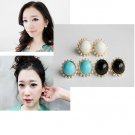 Fashion Ball style with smal pearl edge earring #13