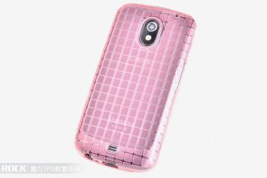 Samsung Galaxy Nexus i9250 Case Rock brand soft case - Pink color