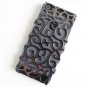 iphone 4/4s/5 case court pattern - sliver grey