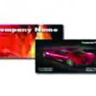 2x3.5 4/4 2-sided business card graphic design