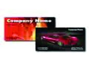 2x3.5 4/4 2-sided business card graphic design