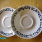 Corelle "Old Town Blue" Coffee Cup Saucers 1 Available