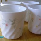 "English Meadow Corelle Coffee Cups (Corning) Very NICE