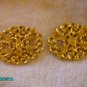 Vintage Gold Designed  Shoe Clips Very Nice