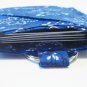Mini Wallet Key Ring Debit Card Holder Navy Blue Bandanna