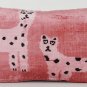Silk Velvet Lumbar Pillow