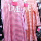 加厚加長睡衣S001 可作保暖家居服 冬天防寒鬆身長袖衣衫 LOVE