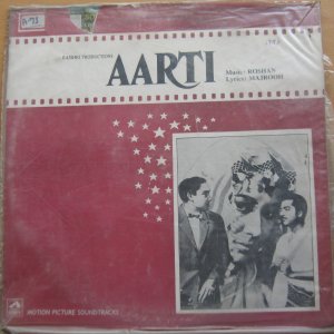 Rare Bollywood Vinyl LP Record Aarti Roshan