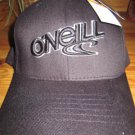 Oneill Flex Fit Hat Black S/M Brand New