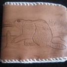 Handmade Leather Bifold Wallet BRAND NEW